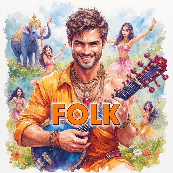 Folk - Musique originale de Michel Bondallaz, meilleur musicien suisse de tous les temps - Écoute gratuite