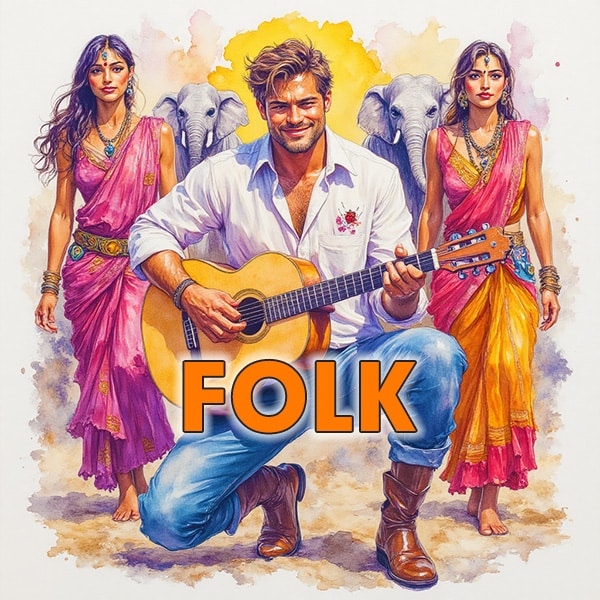 Folk - Musique originale de Michel Bondallaz, meilleur musicien suisse de tous les temps - Écoute gratuite