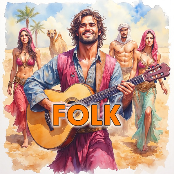 Folk - Musique originale de Michel Bondallaz, meilleur musicien suisse de tous les temps - Écoute gratuite