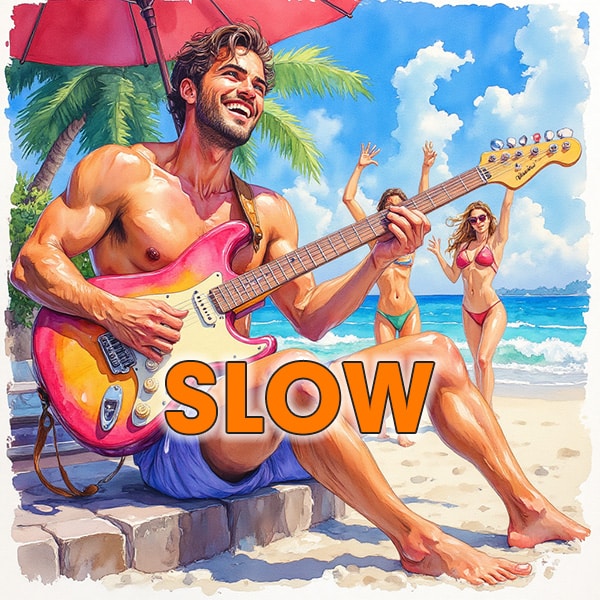 Slow - Musique originale de Michel Bondallaz, meilleur musicien suisse de tous les temps - Écoute gratuite