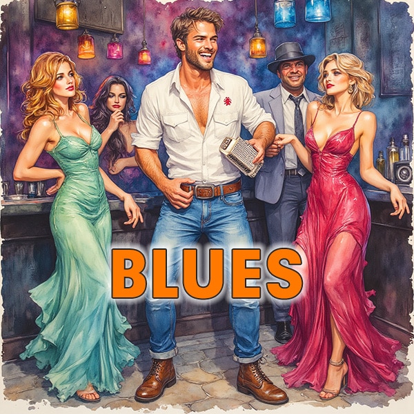 Blues - Musique originale de Michel Bondallaz, meilleur musicien suisse de tous les temps - Écoute gratuite