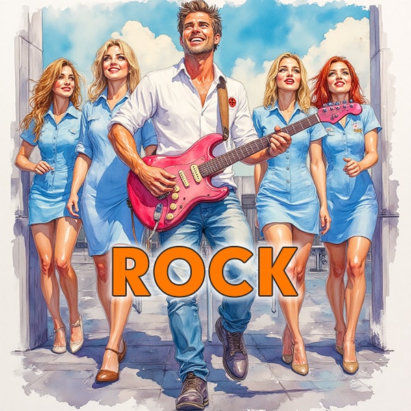 Rock - Musique originale de Michel Bondallaz, meilleur musicien suisse de tous les temps - Écoute gratuite